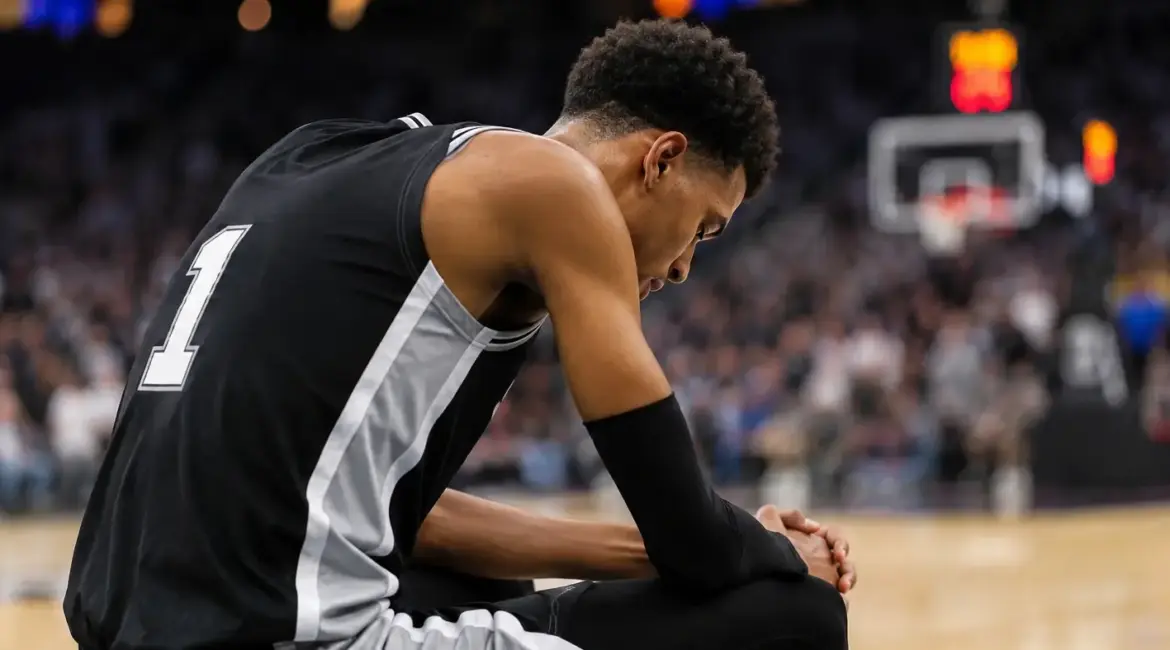 Az NBA figyelmeztette Wembanyamát a Thunder elleni vereség után